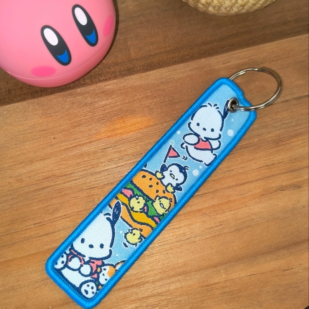 Womenβs Jewelry Fun Cute Sanrio Key Tag Hello Kitty Kuromi Melody Keychain